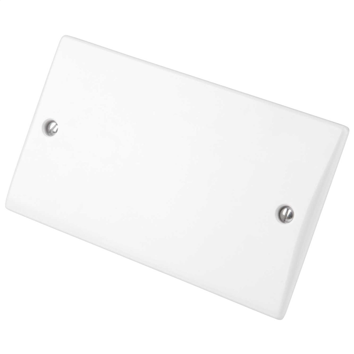 Schneider GET Ultimate 2 Gang Blank Plate White