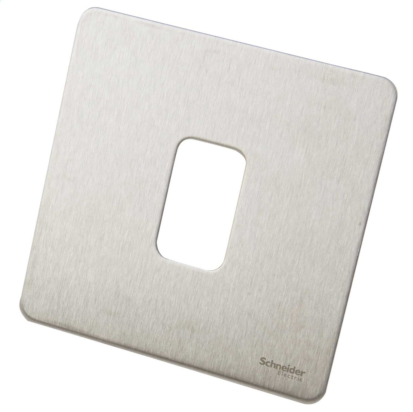 Schneider GET Ultimate 1 Gang Grid Front Plate Painted White