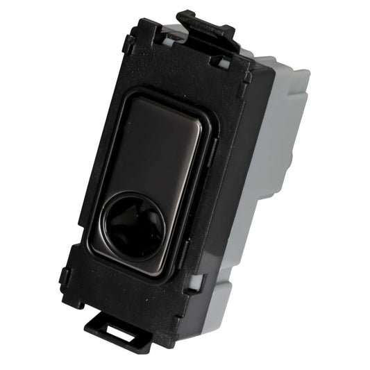 Schneider GET Ultimate Grid Flex Outlet Black Nickel Black Insert