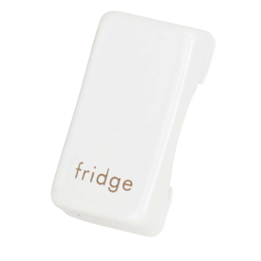 Schneider GET Ultimate Grid Switch Rocker Cap marked Fridge Painted White (Pack of 6)
