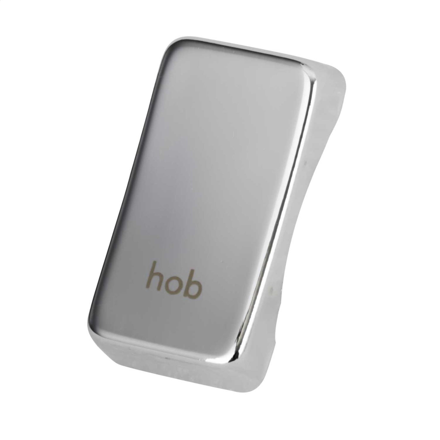 Schneider GET Ultimate Grid Switch Rocker Cap marked Hob Mirror Steel (Pack of 6)