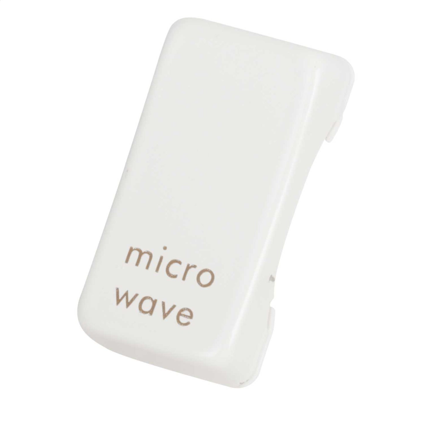 Schneider GET Ultimate Grid Switch Rocker Cap marked Microwave Painted White (Pack of 6)