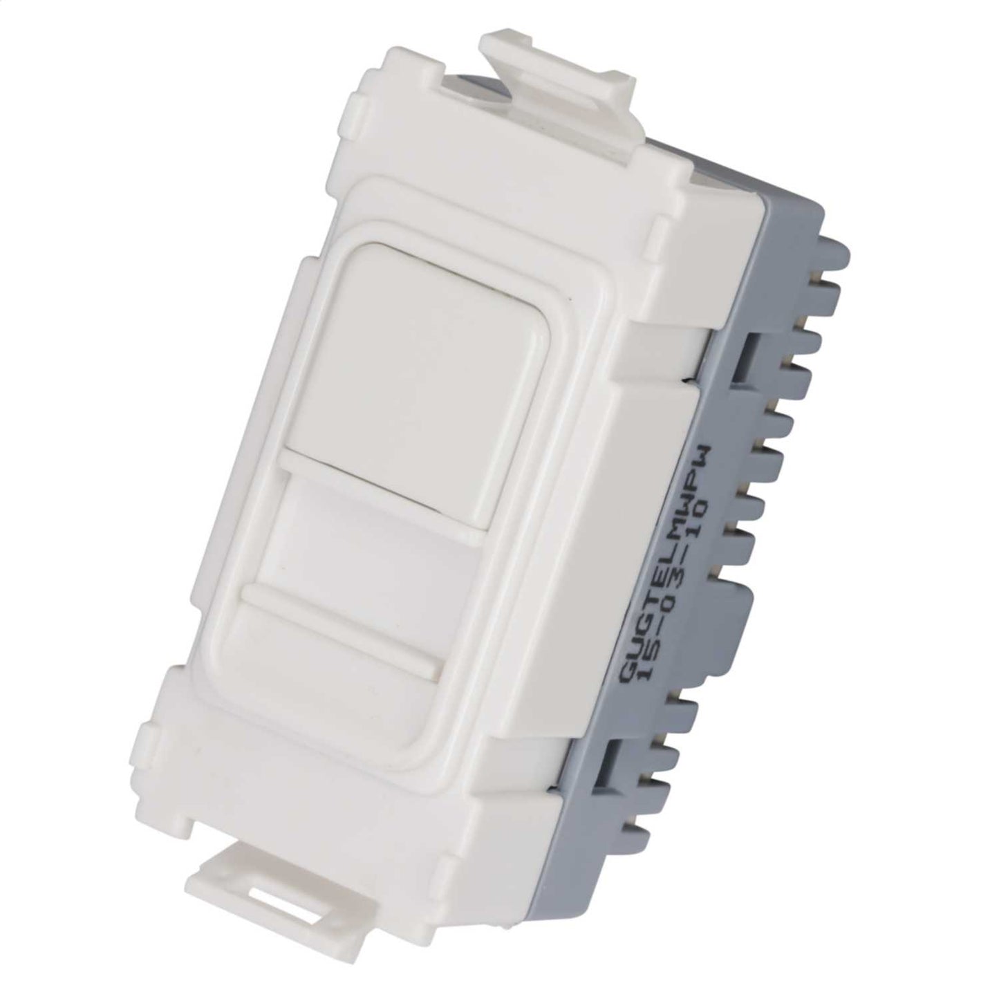 Schneider GET Ultimate Master Telephone Grid Outlet Painted White White Insert