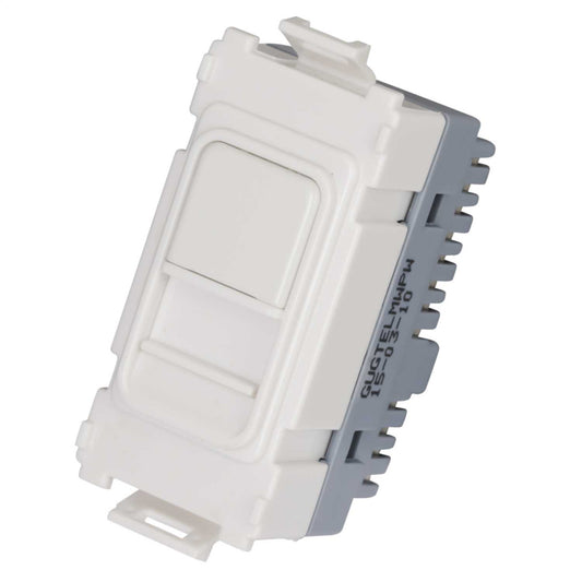 Schneider GET Ultimate Master Telephone Grid Outlet Painted White White Insert