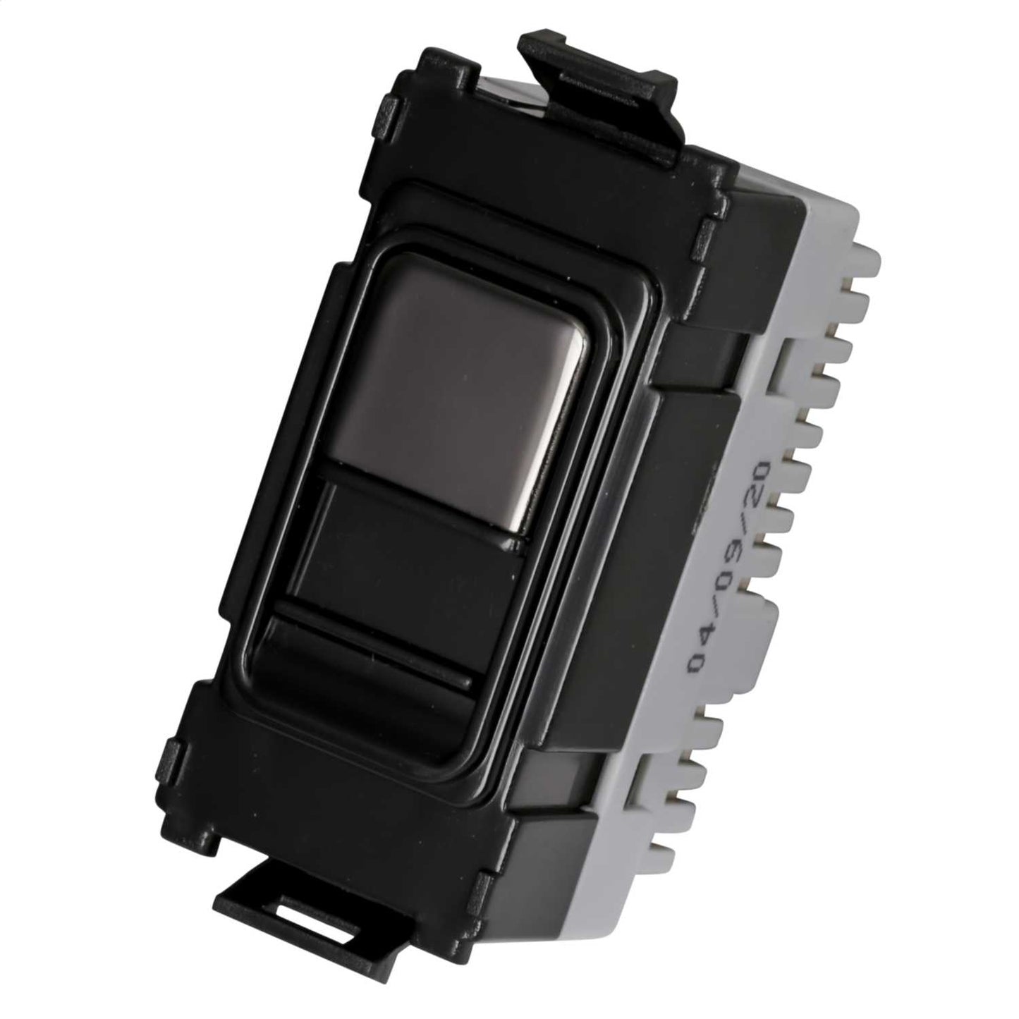 Schneider GET Ultimate Secondary Telephone Grid Outlet Black Nickel Black Insert