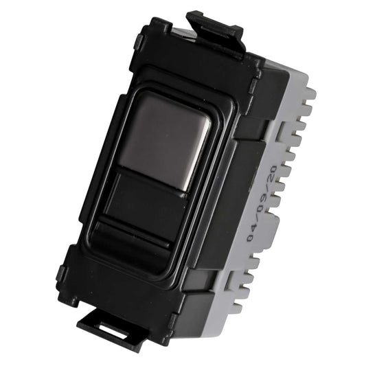 Schneider GET Ultimate Secondary Telephone Grid Outlet Black Nickel Black Insert