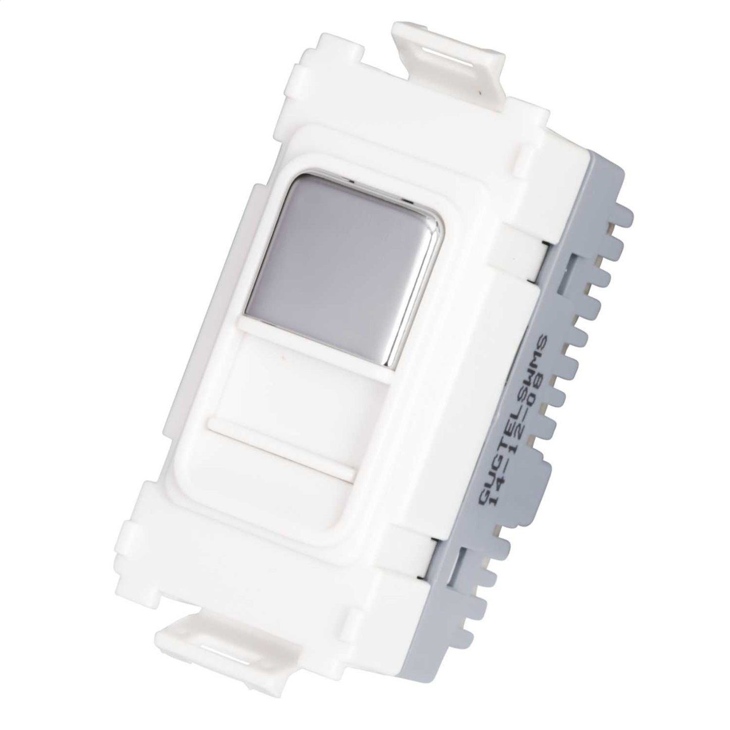 Schneider GET Ultimate Secondary Telephone Grid Outlet Mirror Steel White Insert