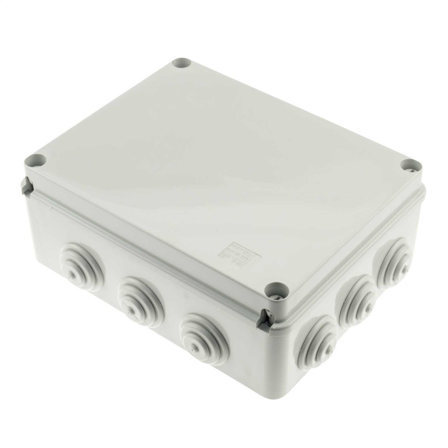 Gewiss 254mm x 200mm x 98mm PVC Adaptable Box Grey IP55