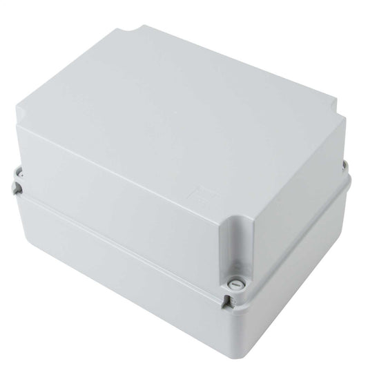 Gewiss 316mm x 236mm x 188mm PVC Adaptable Box with Deep Lid Grey IP56