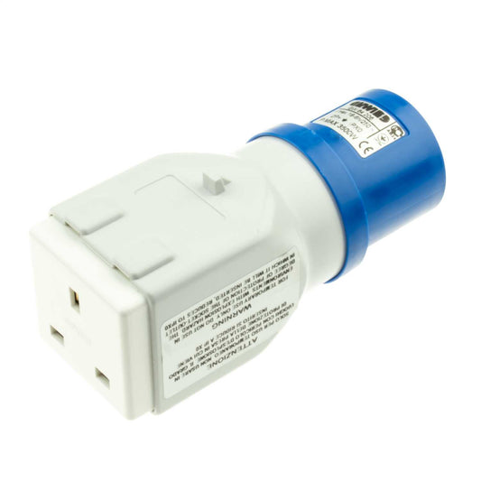 Gewiss 16A 2P+E 230V Industrial to Domestic System Adaptor IP44