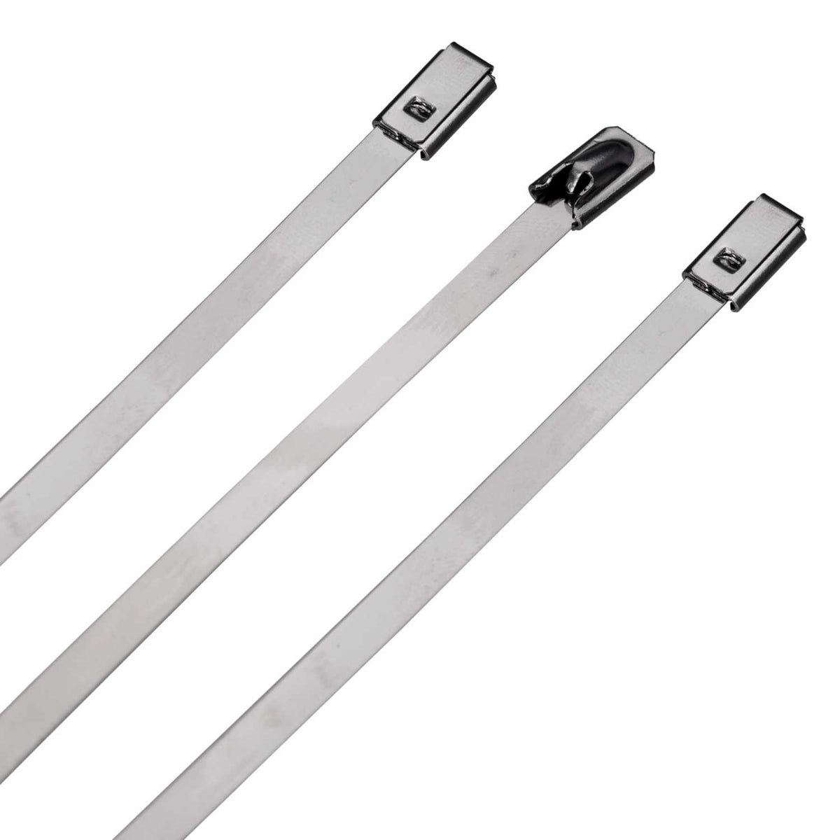 Norslo 200mm x 4.6mm Cable Ties Stainless Steel (Pack of 100)