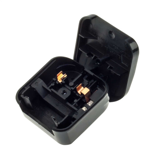 Greenbrook 3A Euro Plug Converter Black