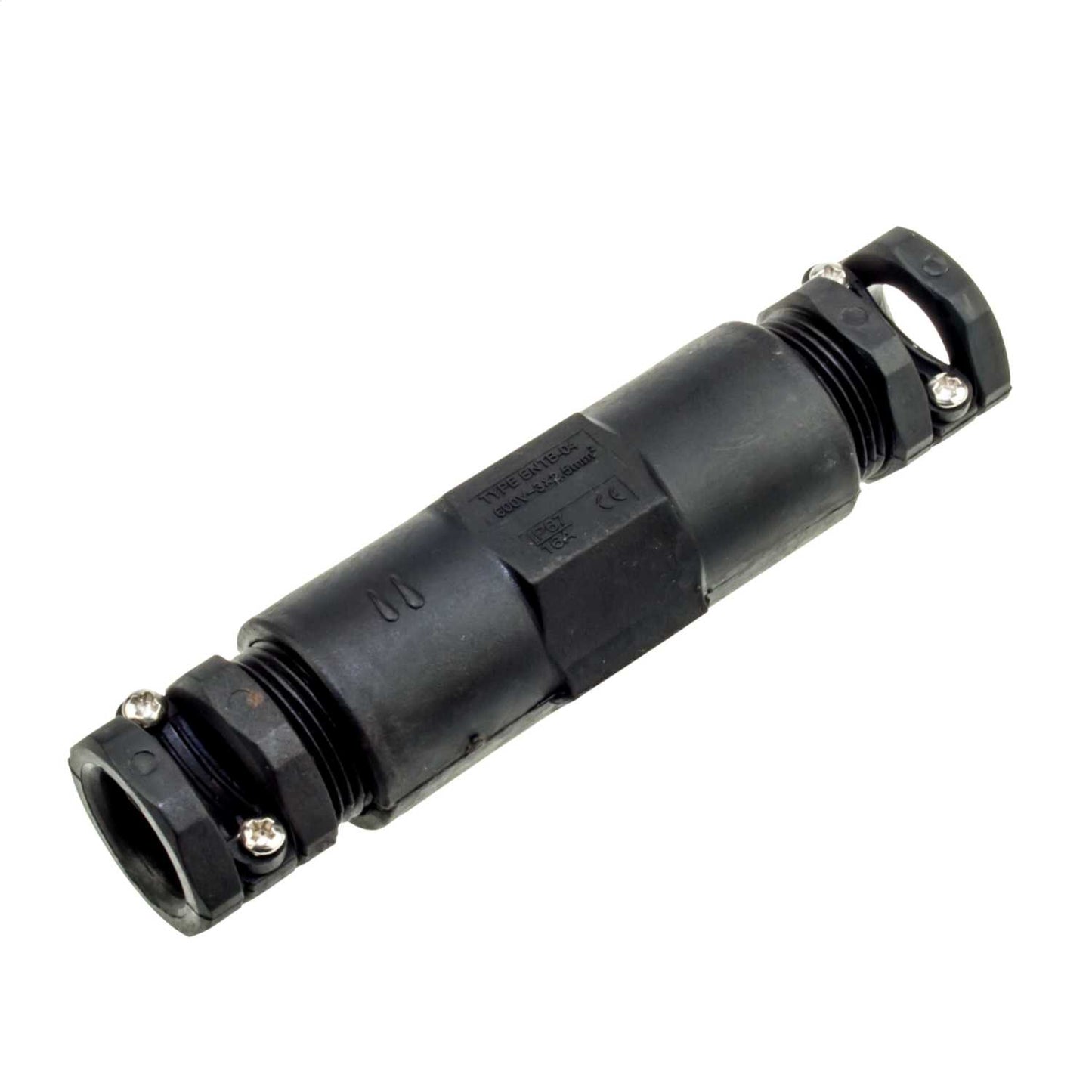 Greenbrook 15A In-Line Cable Connector IP67 Black