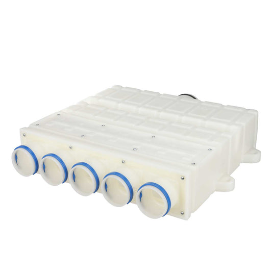 Greenwood ComfoTube Plastic Manifold 1 x 125mm Connection, 5 x 75mm Ports