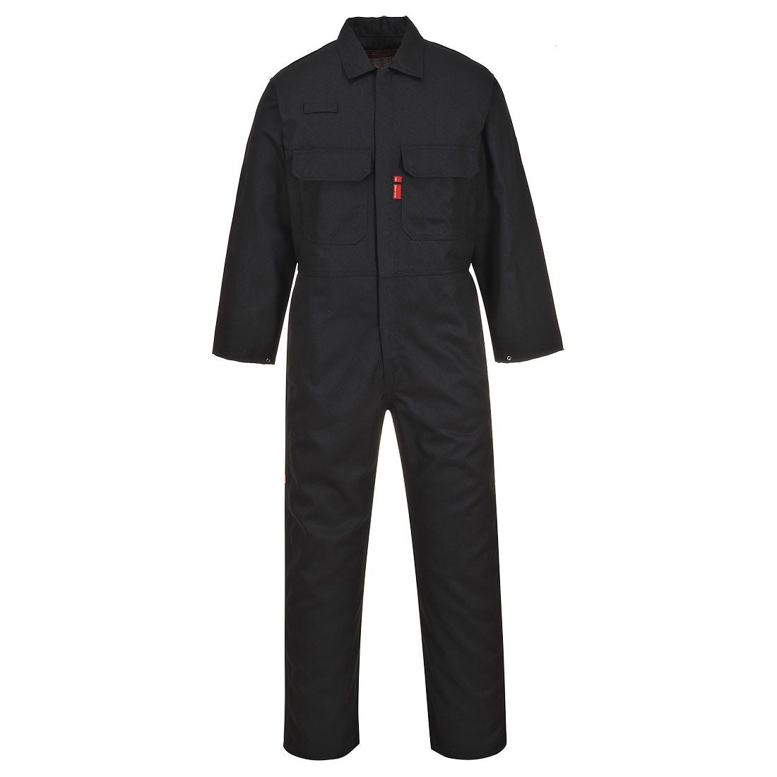 Bizweld FR Coverall, 4XL, R, Black