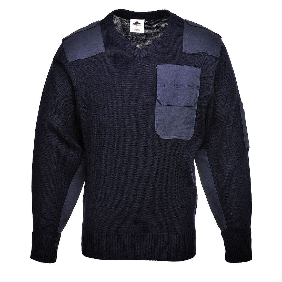 Nato Sweater, L, R, Navy