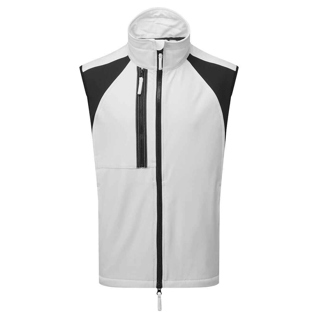 WX2 Eco Softshell Gilet (2L), L, R, White