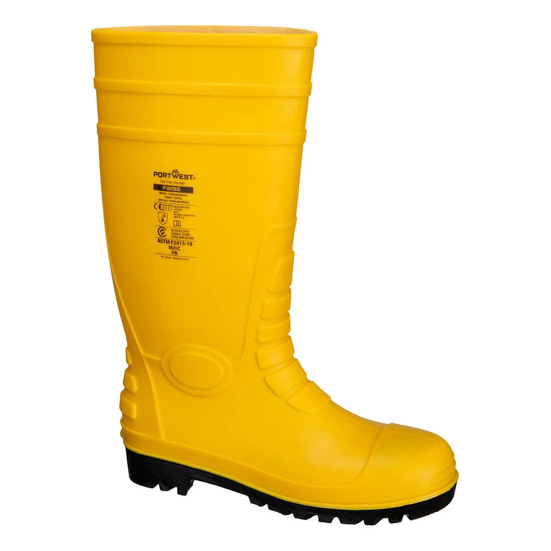 Total Safety Wellington S5, 36, R, Yellow