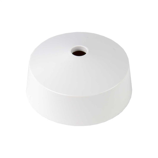 Hager Klik 6A Ceiling Rose Cover White