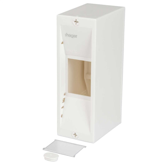 Hager 2 Way Insulated Surface Mounting Enclosure