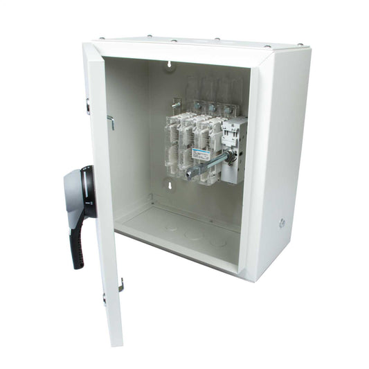 Hager 100A TP+N Metal Fused Switch