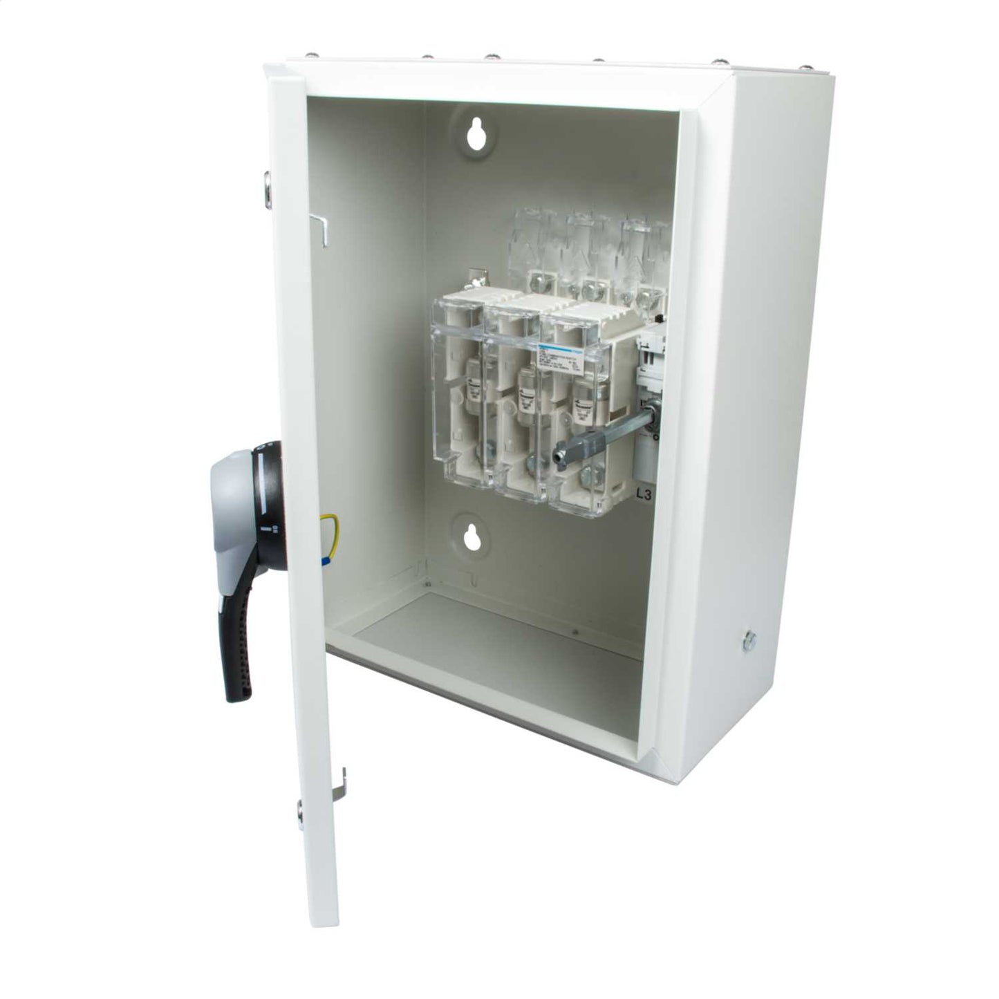 Hager 125A TP+N Metal Fused Switch