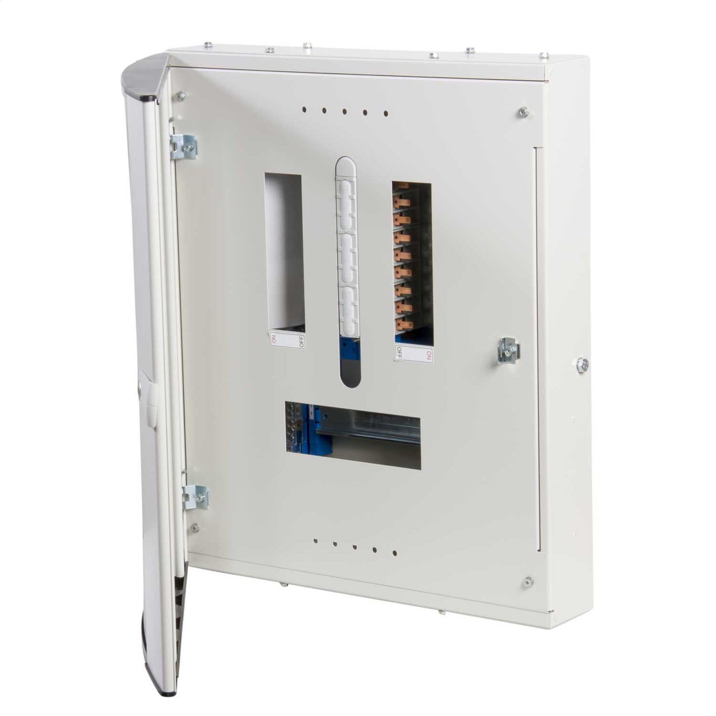 Hager 6 Way 125A TP+N Type B Distribution Board without Incomer