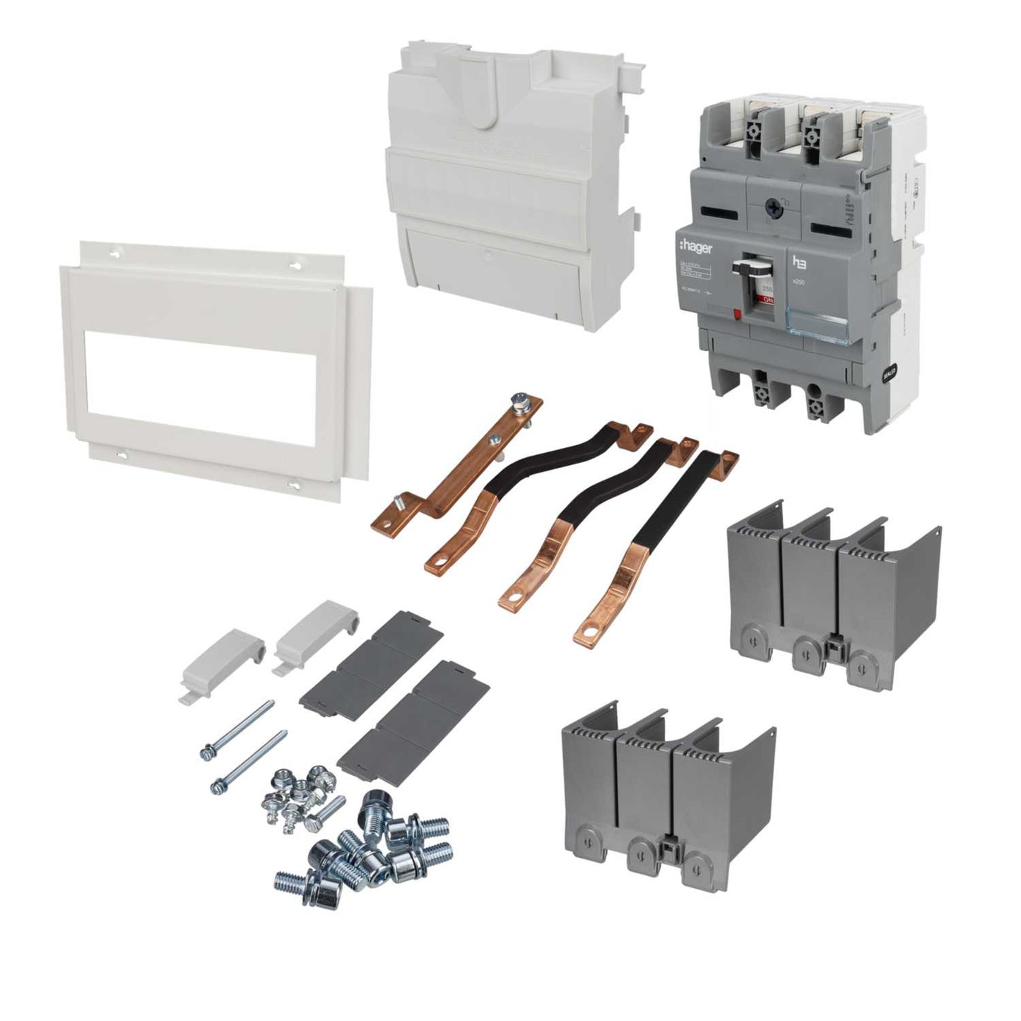 Hager 250A TP Switch Disconnector Incomer Kit
