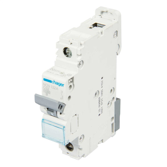 Hager 32A Single Pole 10kA C Curve MCB