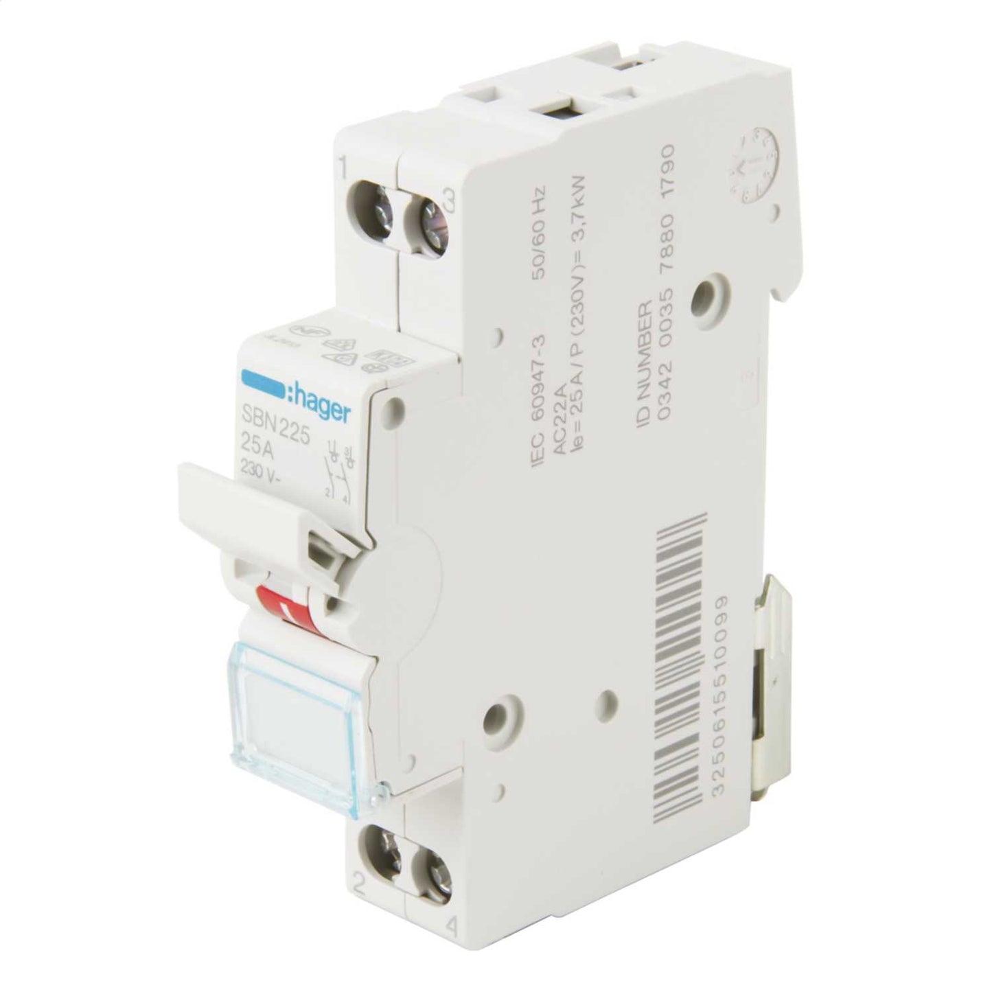 Hager 25A DP Switch Disconnector