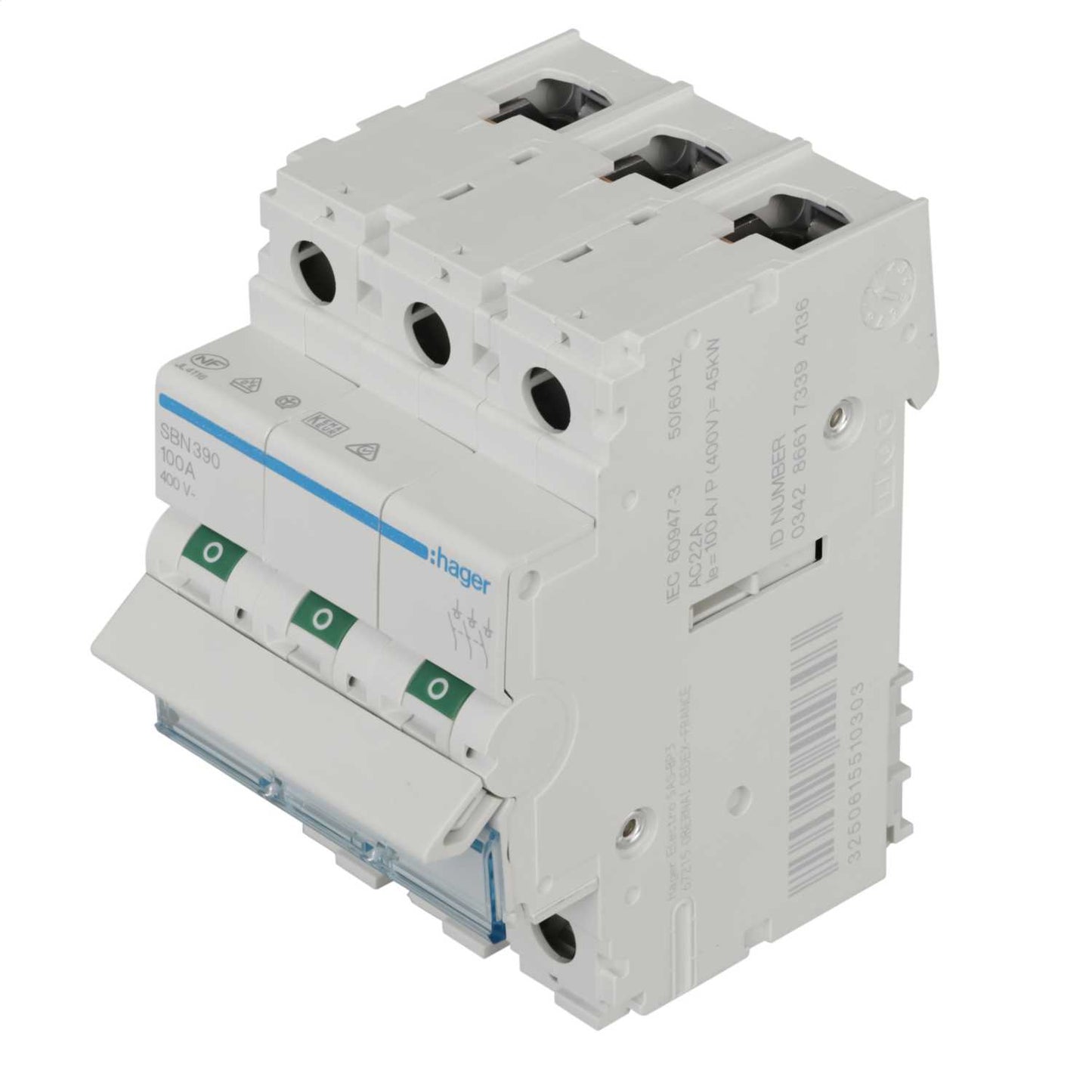 Hager 100A Triple Pole Switch Disconnector Isolator