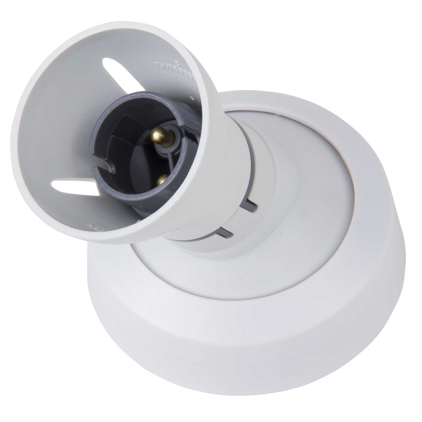 Hager Ashley BC Angled Batten Lampholder