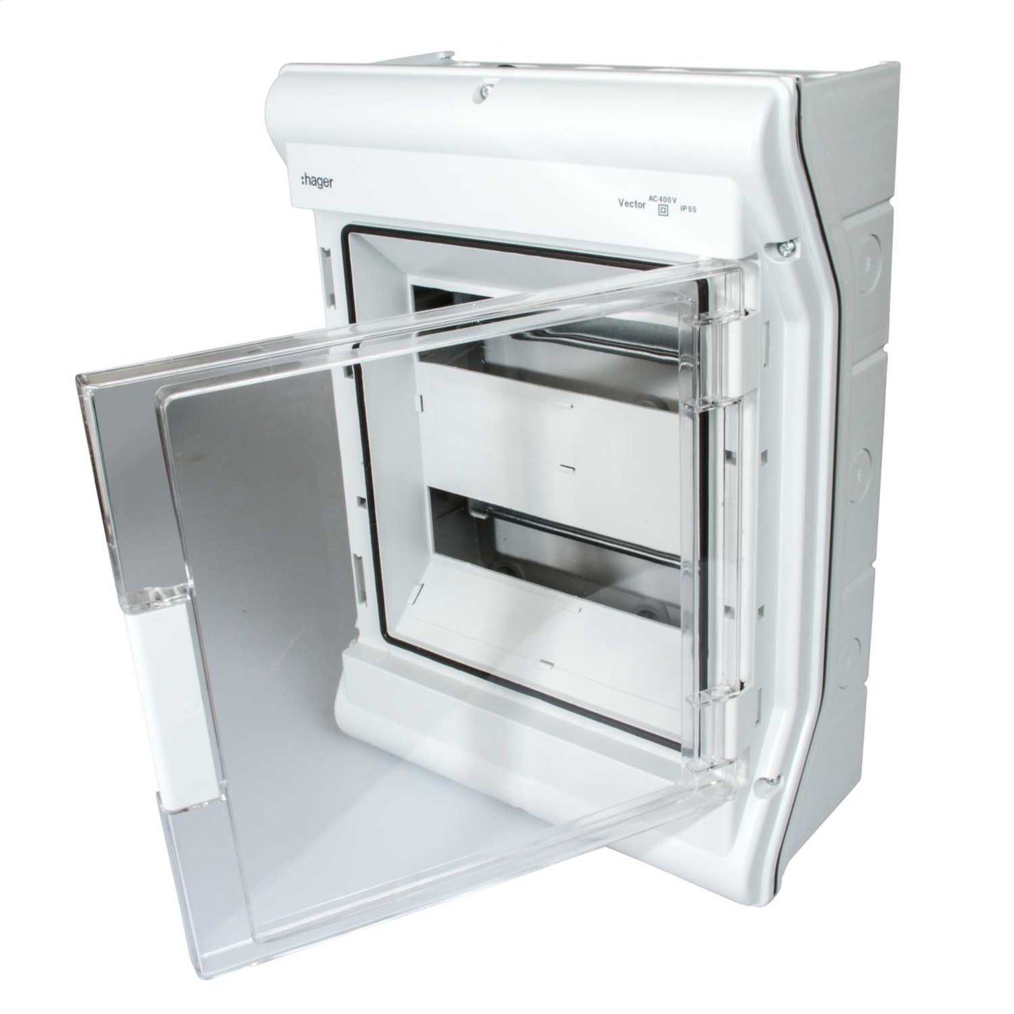 Hager Vector 24 Module Insulated IP55 Enclosure with Earth and Neutral Bar