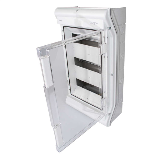 Hager Vector 36 Module Insulated IP55 Enclosure with Earth and Neutral Bar