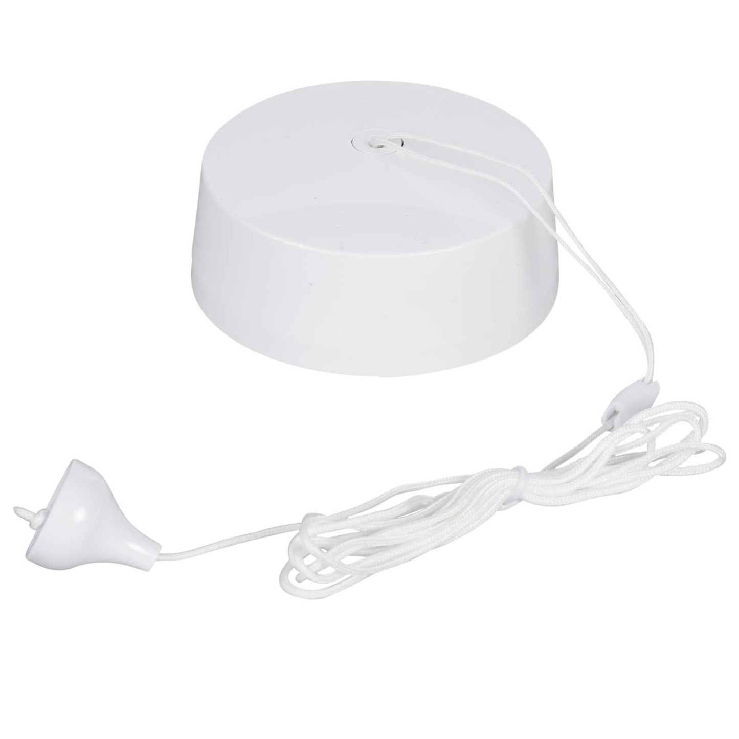 Hager Sollysta 6A 2 Way Ceiling Pull Switch White