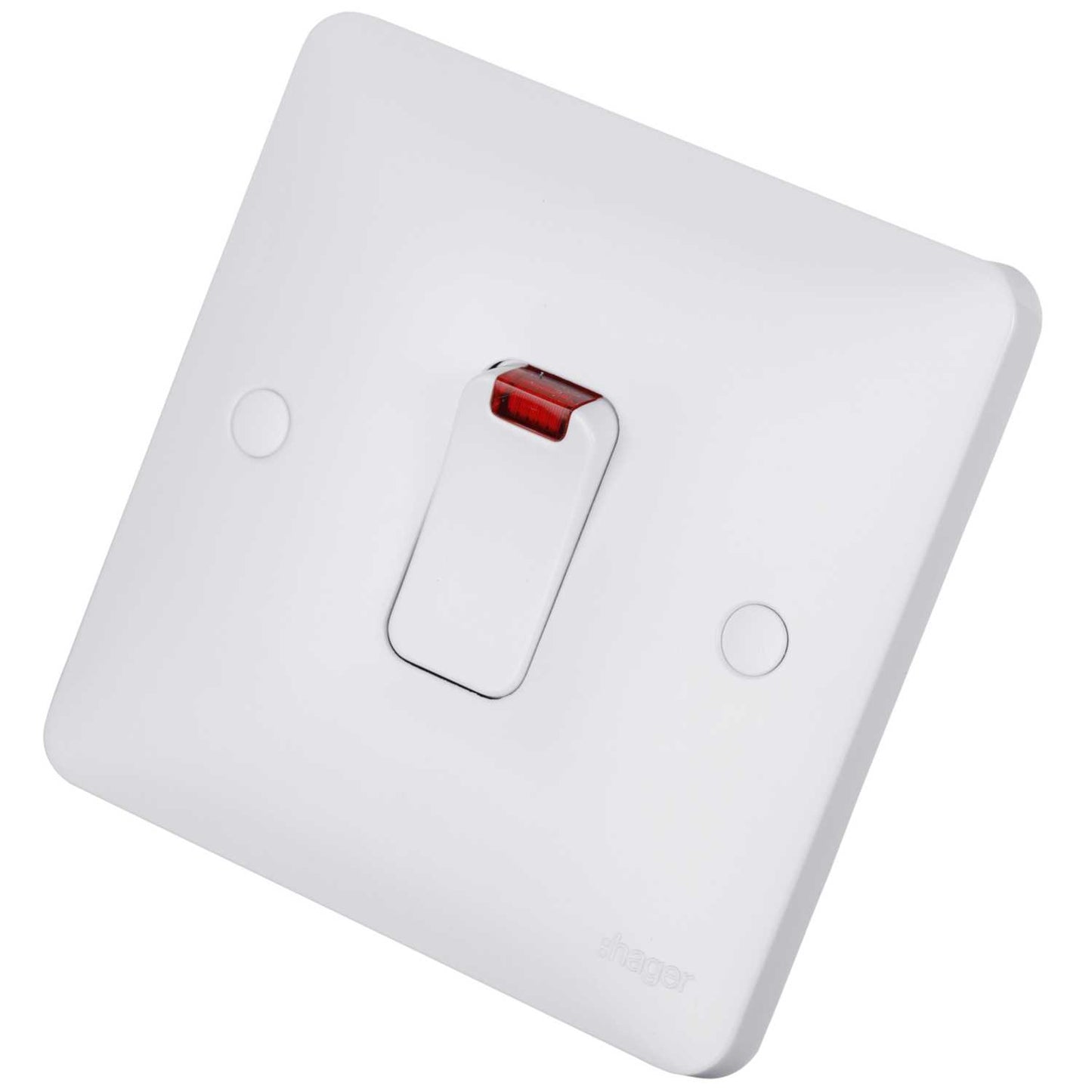 Hager Sollysta 20A DP Switch with Neon White