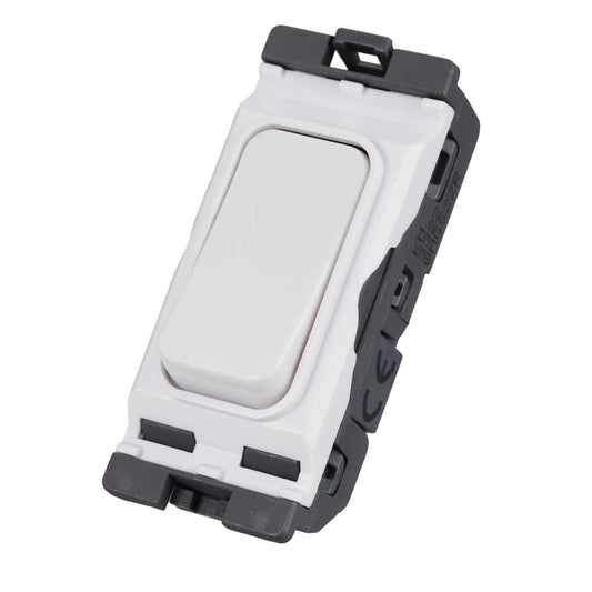 Hager Sollysta 20A 2 Way Retractive Grid Switch