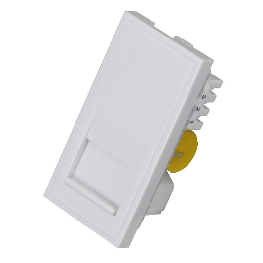 Hager Sollysta Telephone Master Euro Module White