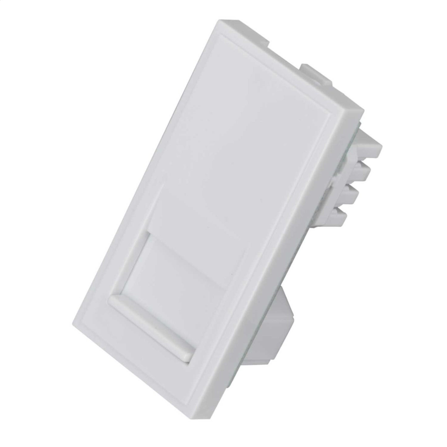 Hager Sollysta Telephone Secondary Euro Module White