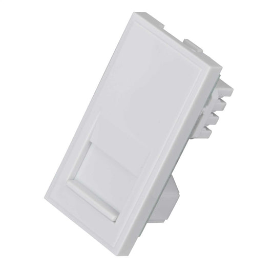 Hager Sollysta Telephone Secondary Euro Module White