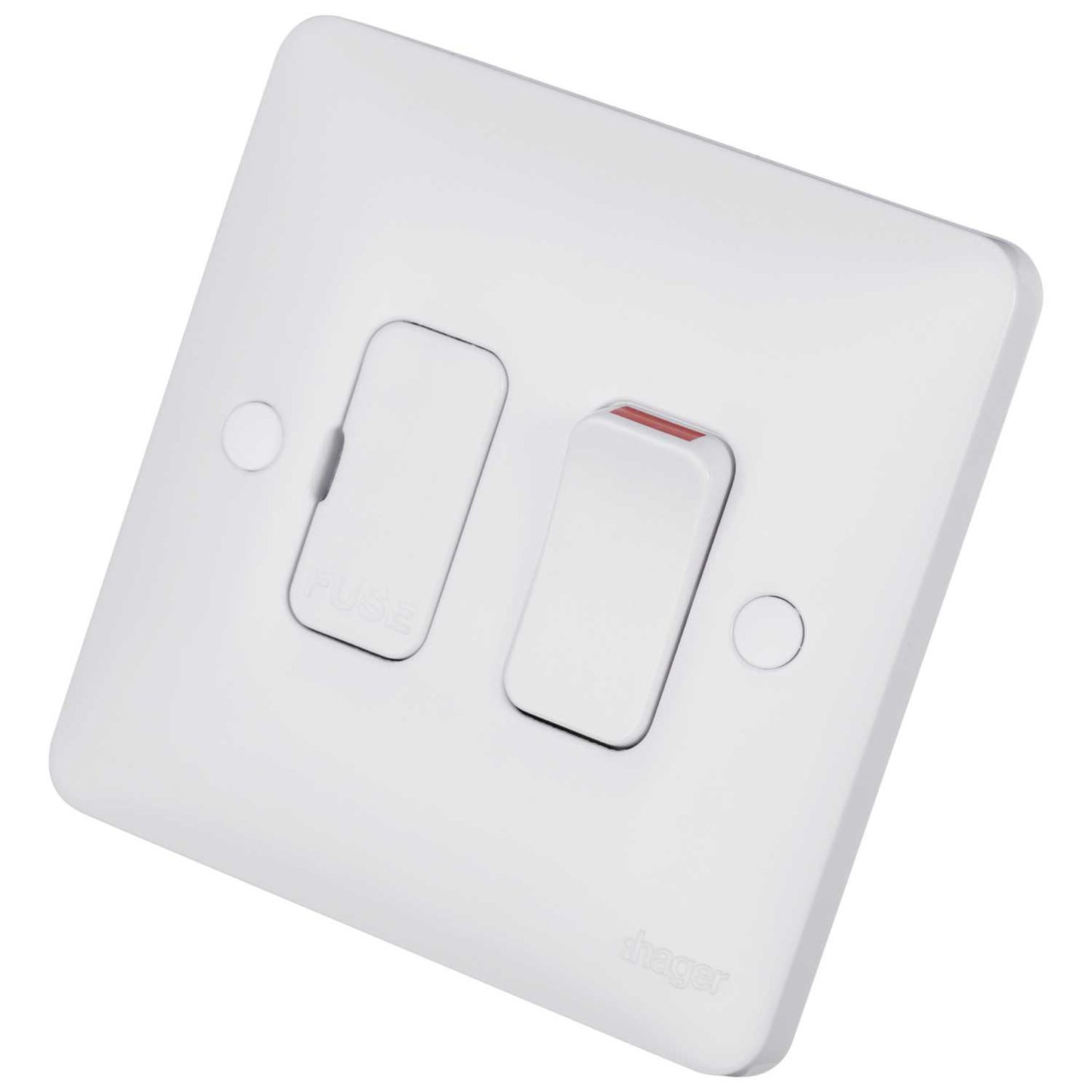 Hager Sollysta 13A DP Switched Fused Spur White