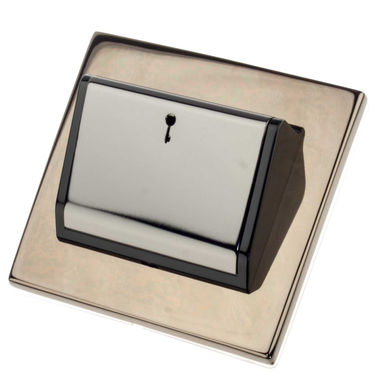 Hamilton Hartland Hotel Key Card Switch Black Insert Black Nickel