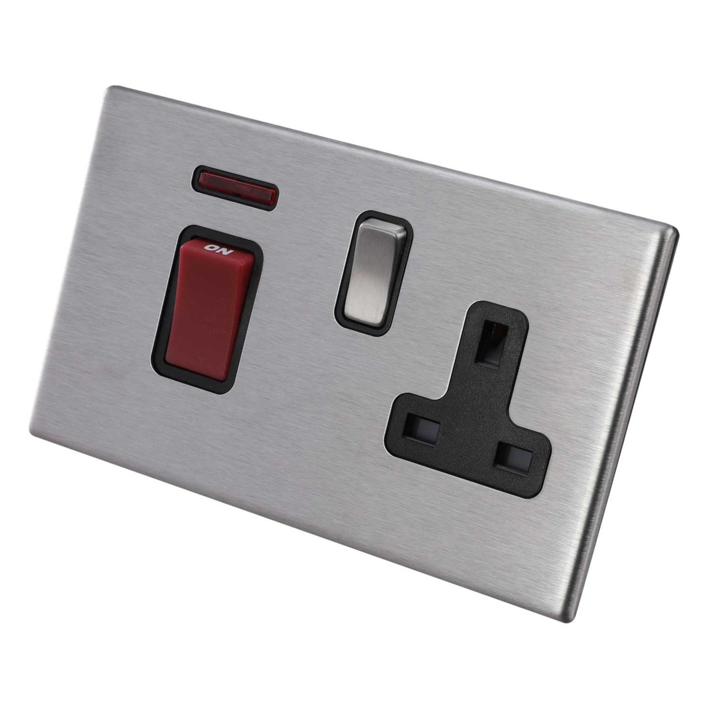 Hamilton 45A DP Cooker Control Unit Screwless Black Insert Stainless St