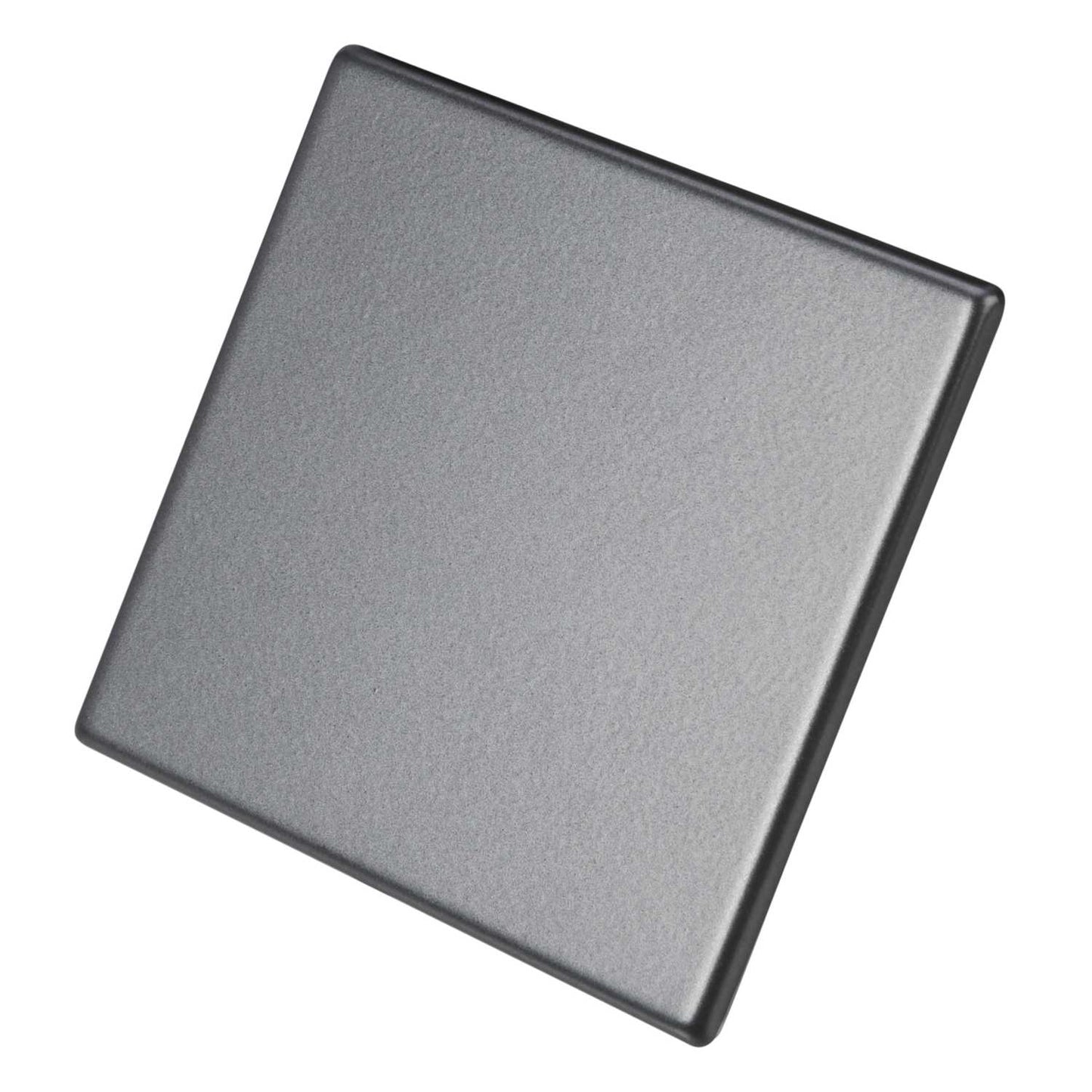 Hamilton 1 Gang Blank Plate Screwless Anthra Grey