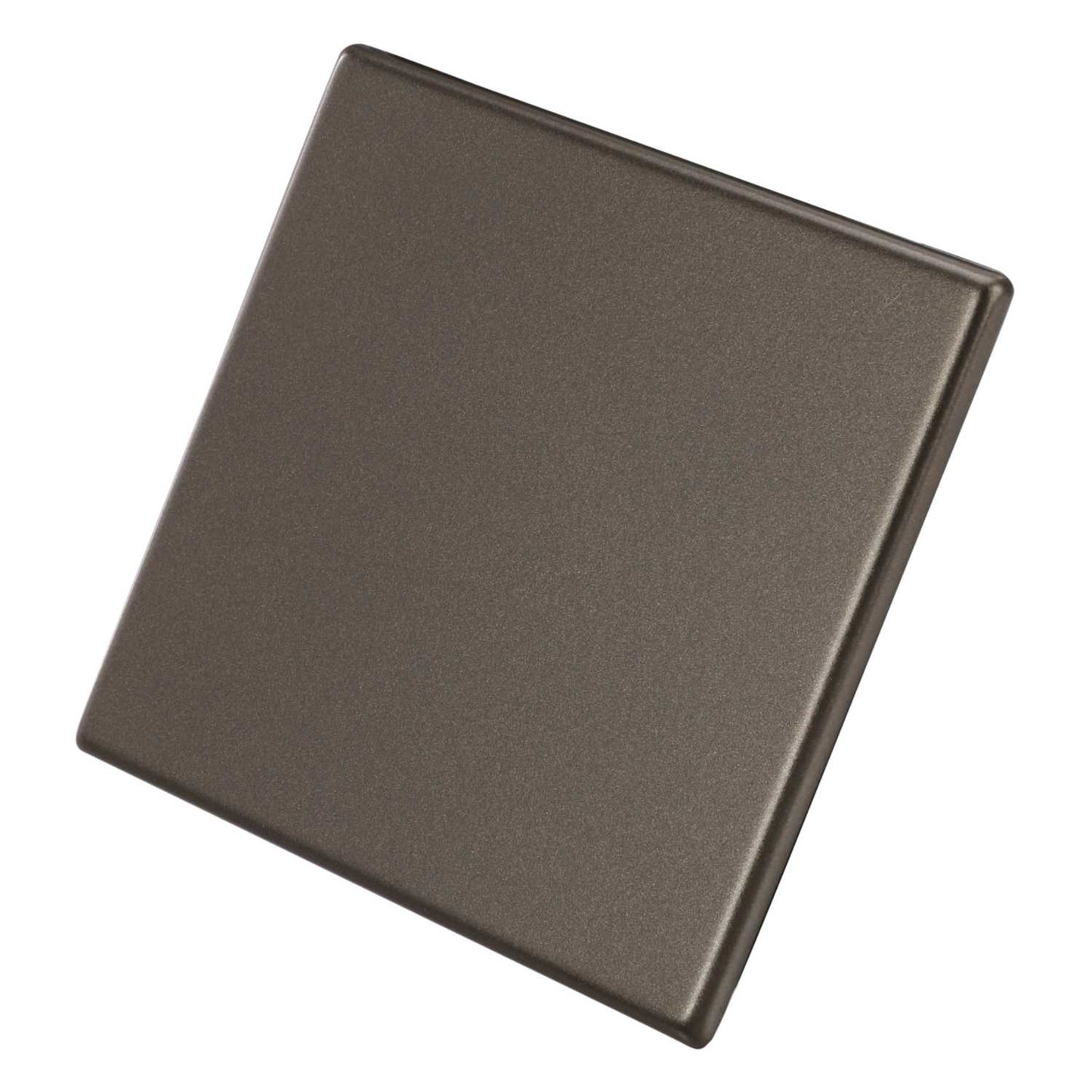 Hamilton 1 Gang Blank Plate Screwless Bronze