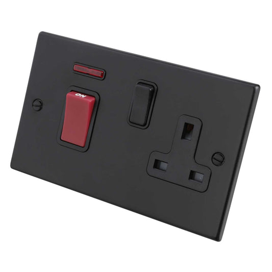 Hamilton 45A DP Cooker Control Unit Black Insert Matt Black