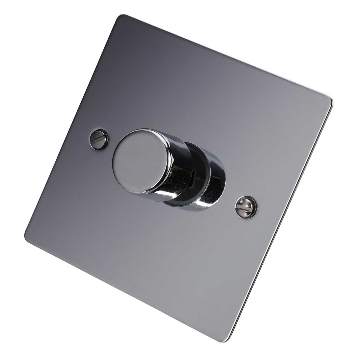 Hamilton 100W 1 Gang 2 Way LED Trailing/Leading Edge Dimmer Switch Bright Chrome
