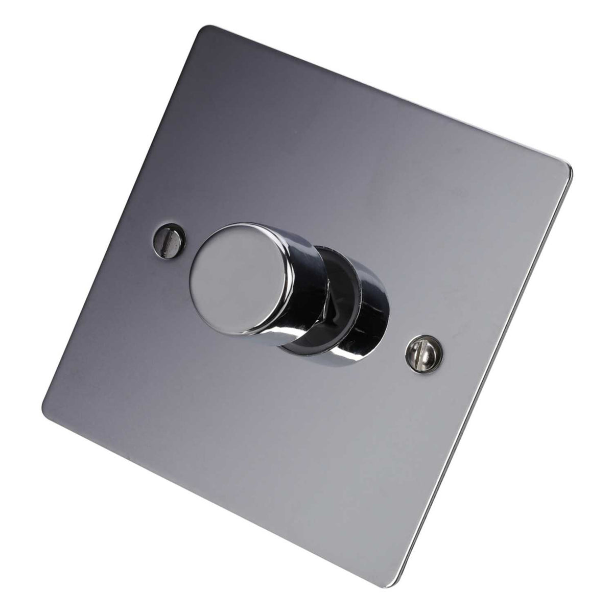 Hamilton 250W 1 Gang 2 Way LED Trailing/Leading Edge Dimmer Switch Bright Chrome