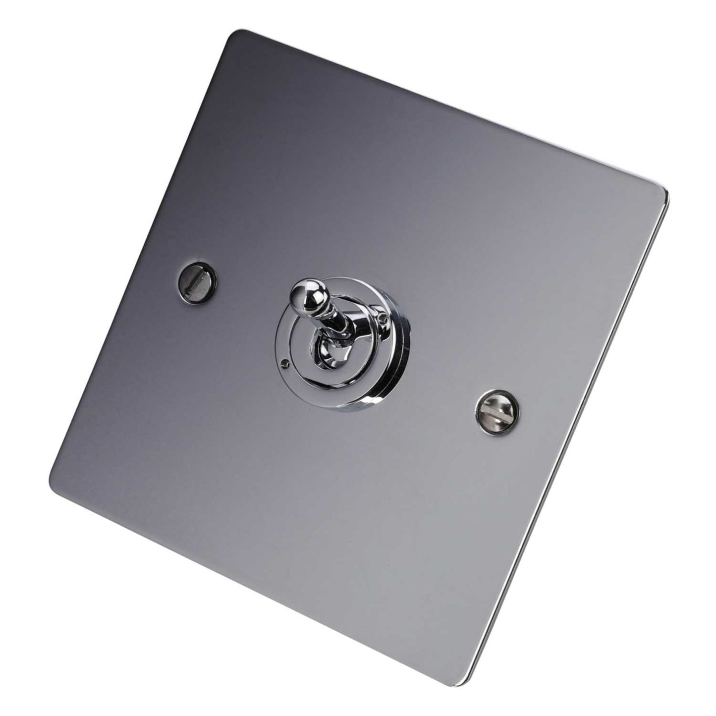 Hamilton 20A 1 Gang 2 Way Toggle Switch Bright Chrome