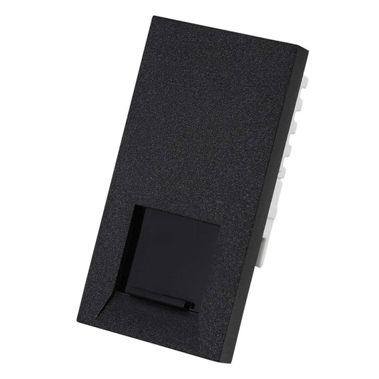 Hamilton EuroFix RJ45 Cat 6 Outlet Module Black